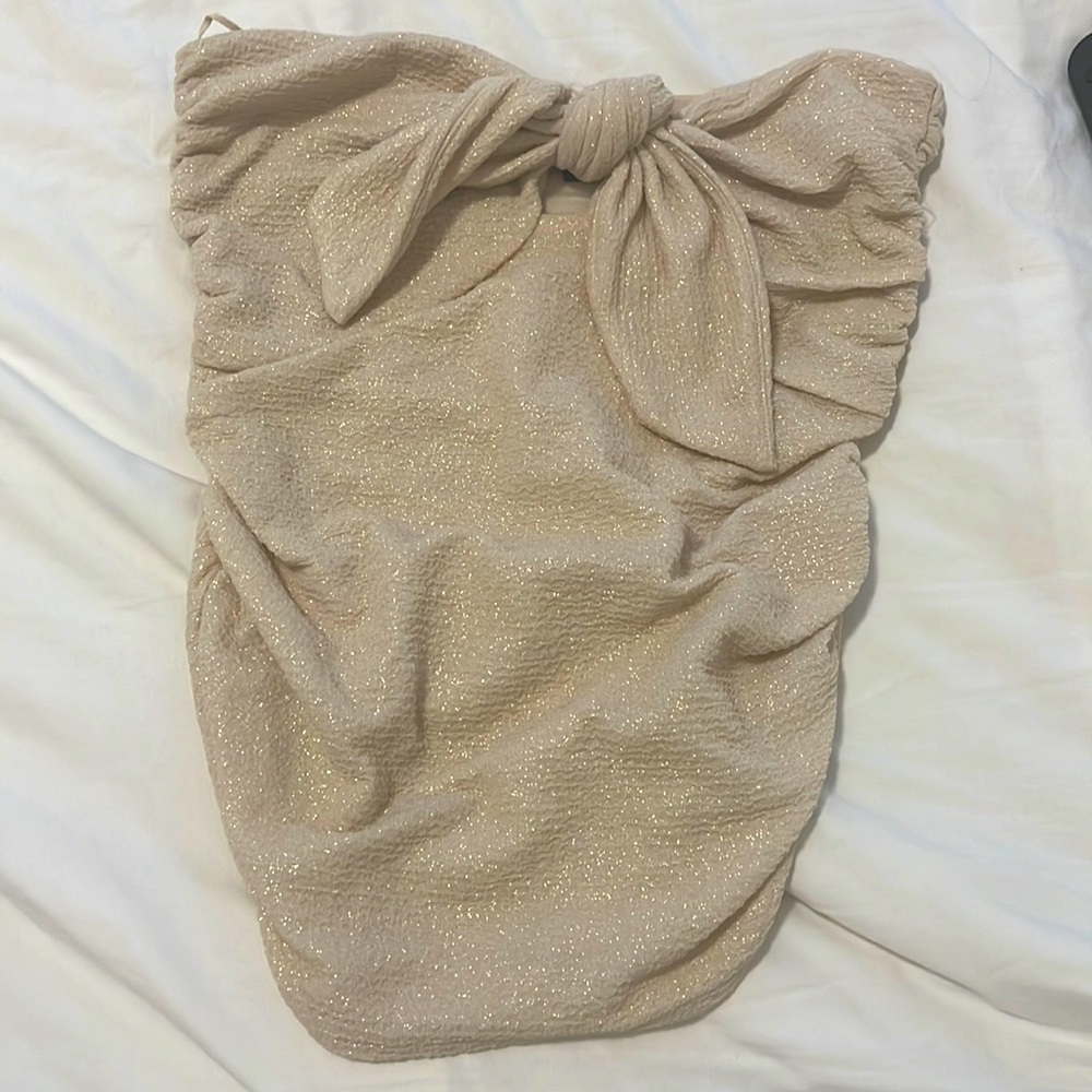 Express strapless top never worn